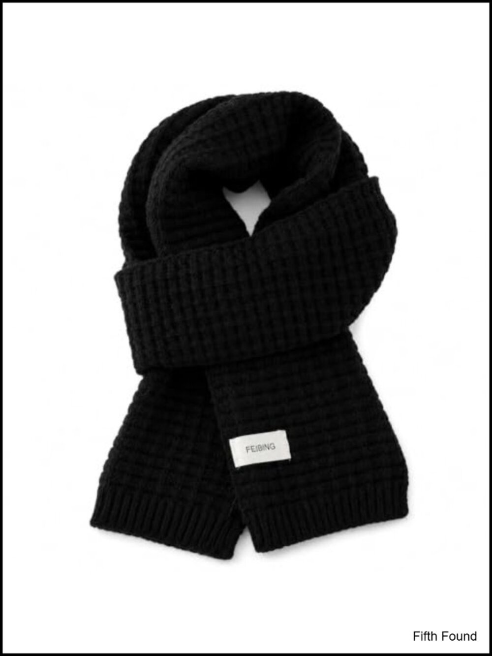 Womens Waffle Knit Winter Scarf Soft Neck Warmer Cozy Cold Weather Wrap